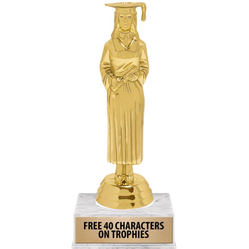 Graduation Trophy Example Graduation Trophies - Crown Awards