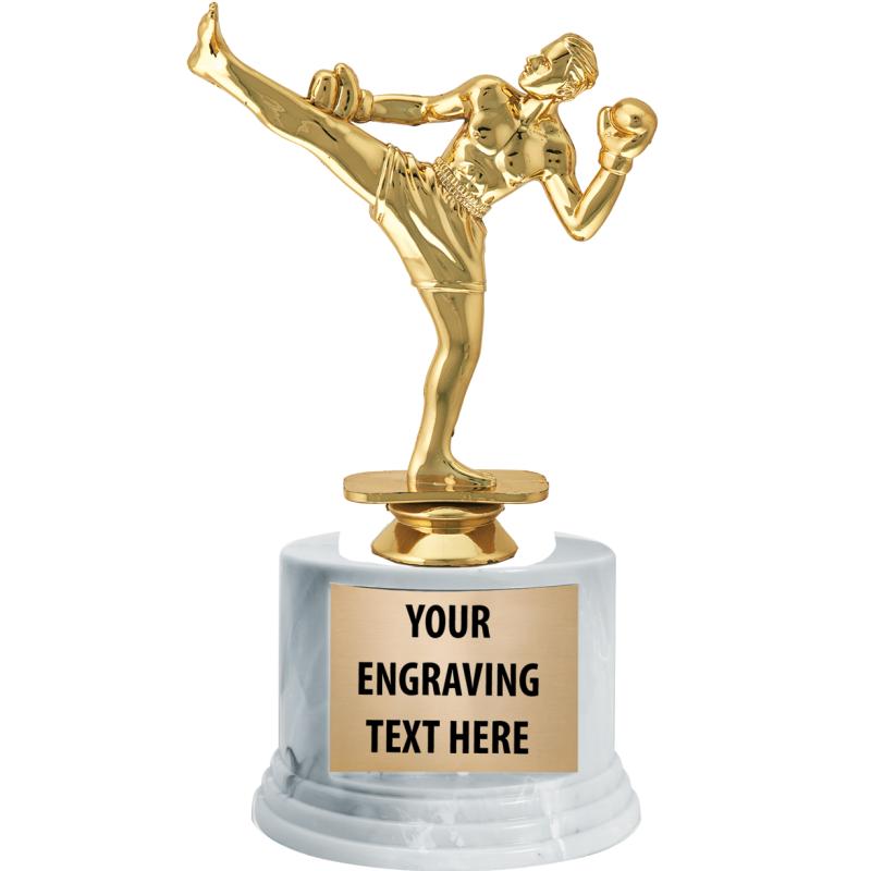 Kickboxing Raffle Kickboxing Trophies - Crown Awards