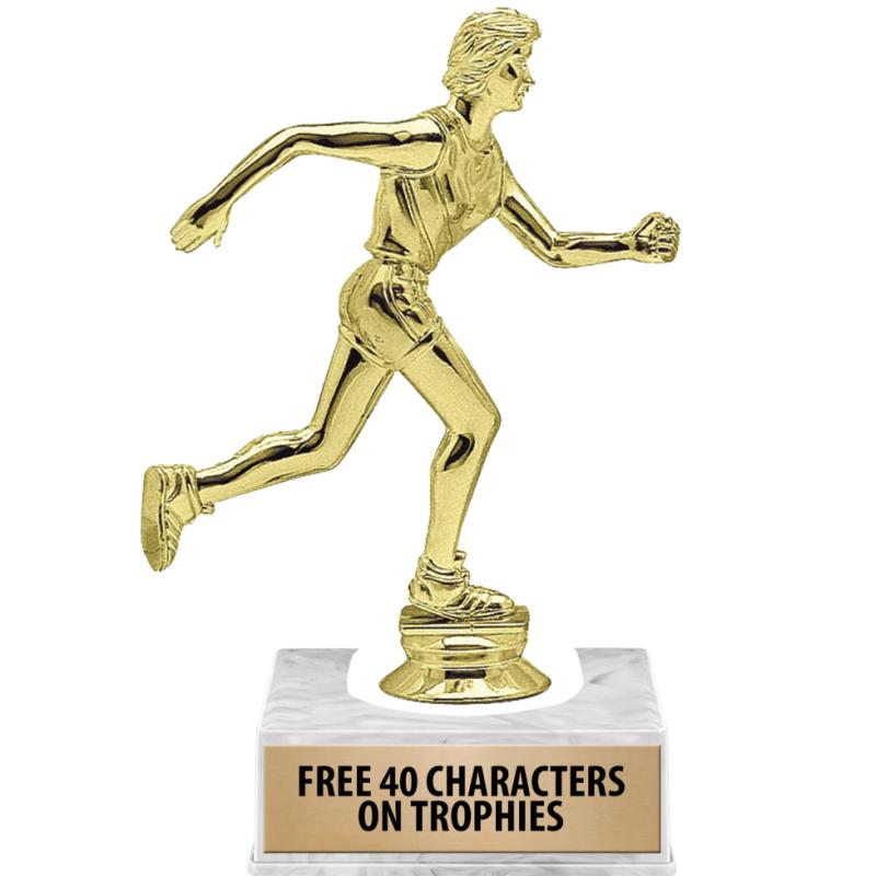 Runing Trophy Running Trophies - Crown Awards