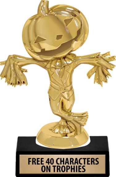 Economy &amp; Participation Halloween Trophies | Participation Halloween Trophy  With Black Base