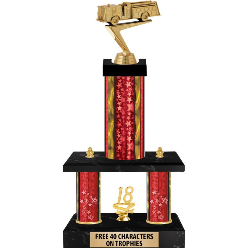 Delivery Rescue Trophy Truck Trophies - Crown Awards