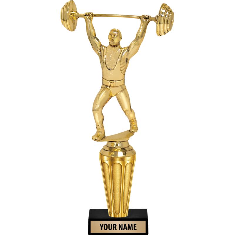 Power Trophy Example Powerlifting Trophies - Crown Awards
