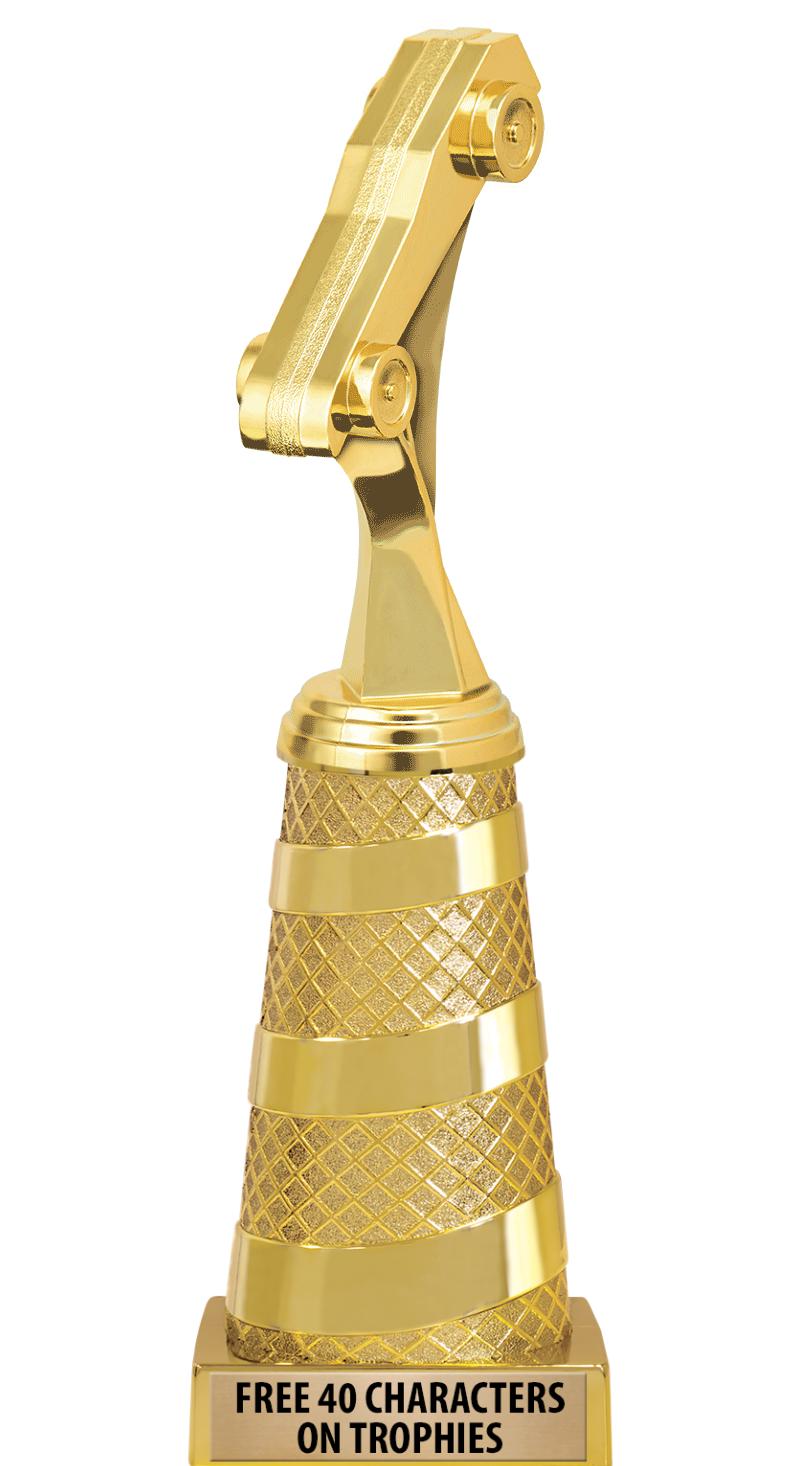 Piston Cup Trophy From Cars Crown Awards Pinewood Derby Plaque - 6x6 ...