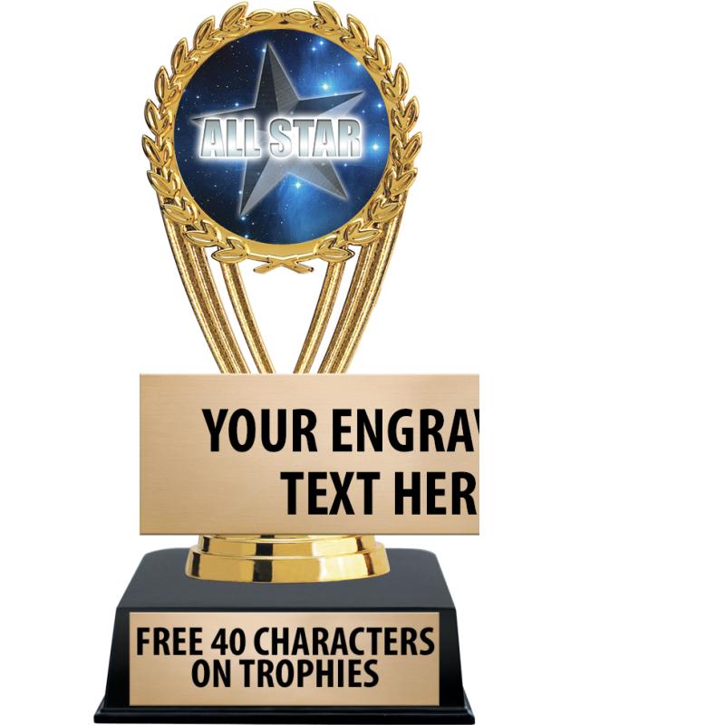 All Star Trophies Crown Awards