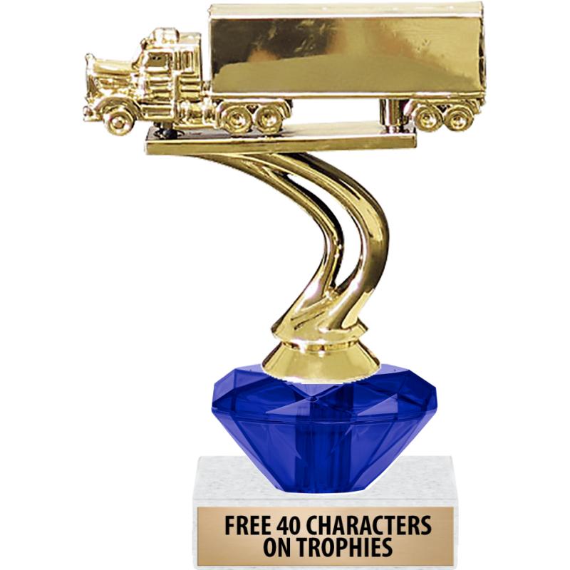 Delivery Rescue Trophy Truck Trophies - Crown Awards