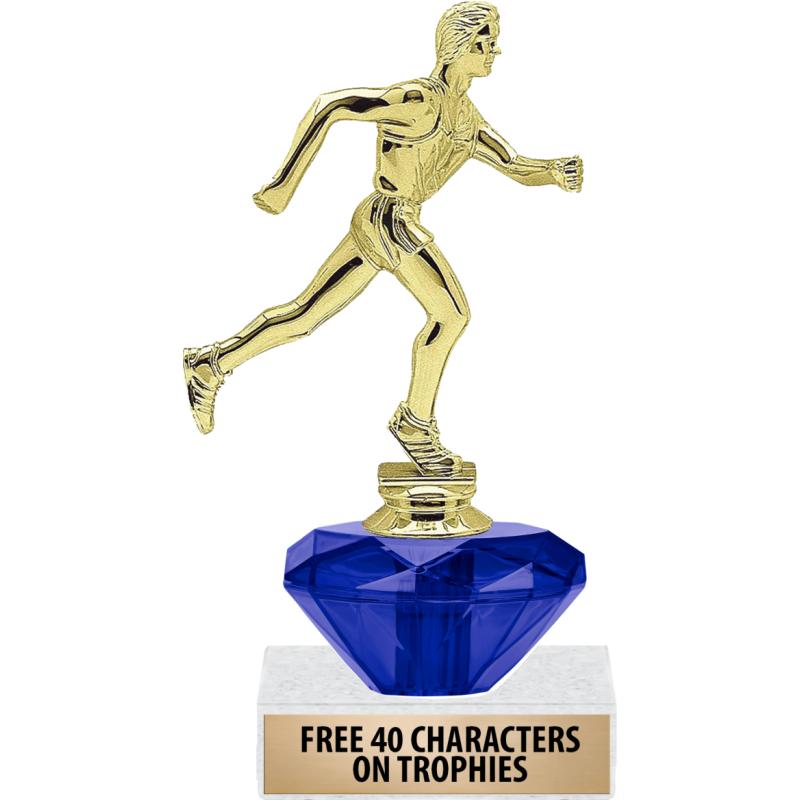 Runing Trophy Running Trophies - Crown Awards