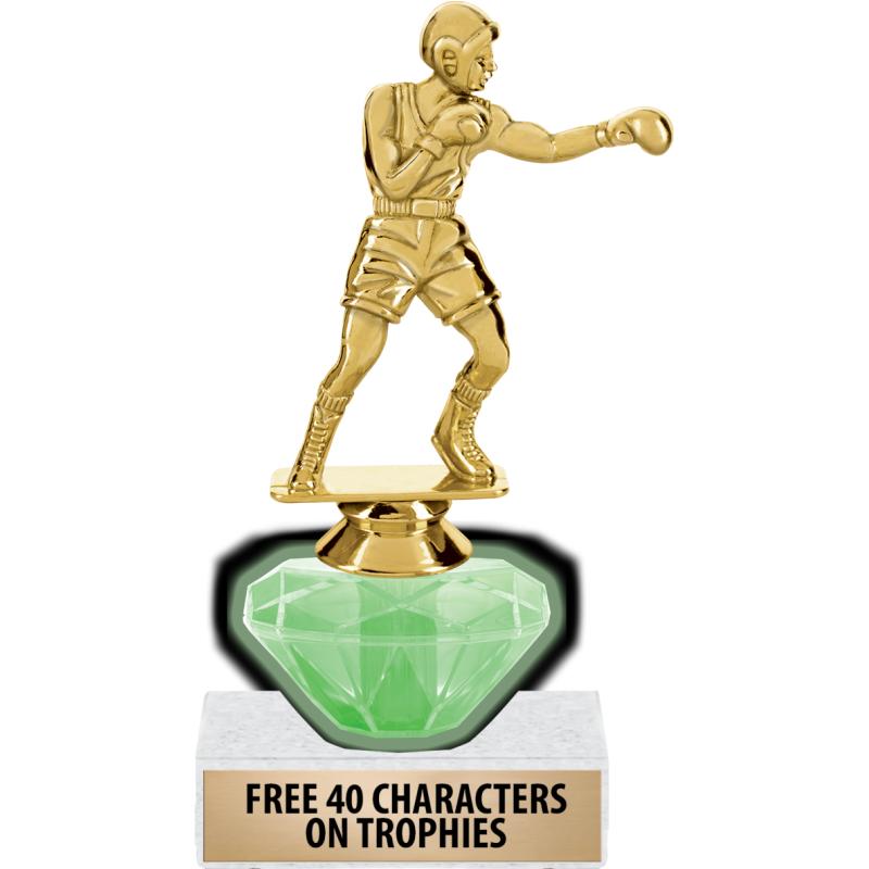 Boxing Abstract Trophy Boxing Trophies | Boxing Medals | Boxing Plaques and Awards