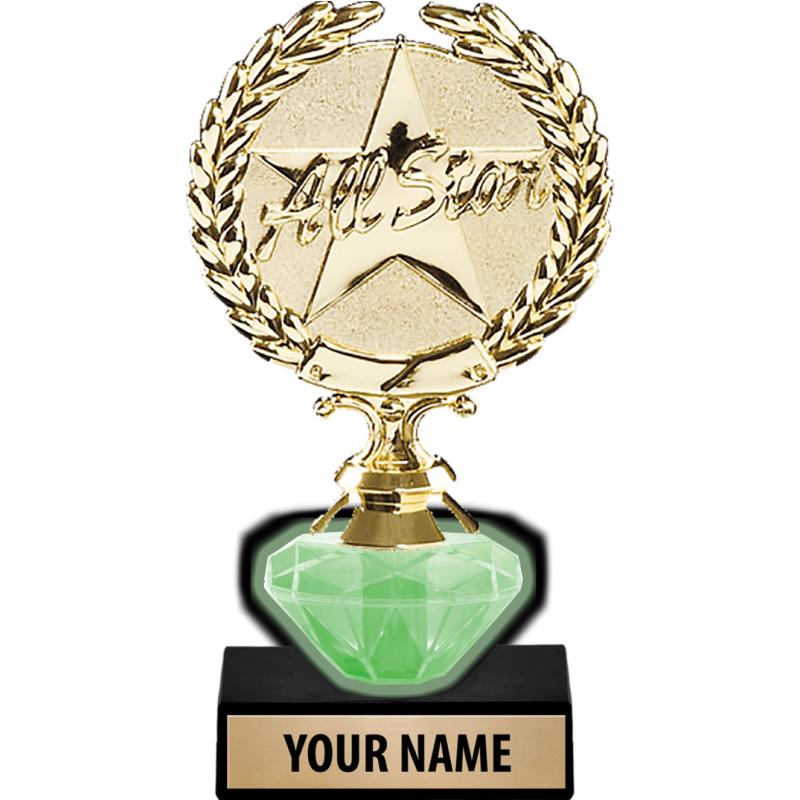 Carbuncle Trophy Cornhole Trophies - Crown Awards
