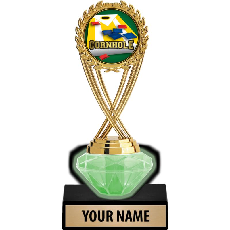 Carbuncle Trophy Cornhole Trophies - Crown Awards