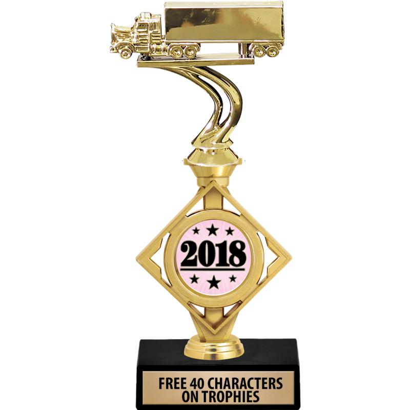 Delivery Rescue Trophy Truck Trophies - Truck Medals - Truck Plaques and Awards