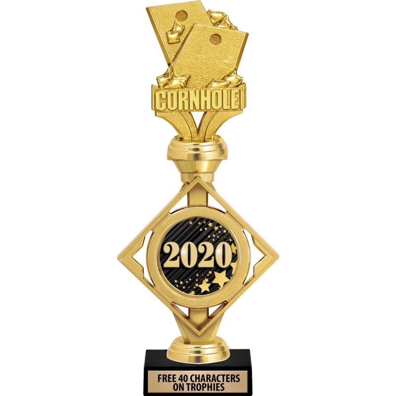 Carbuncle Trophy Cornhole Trophies - Crown Awards