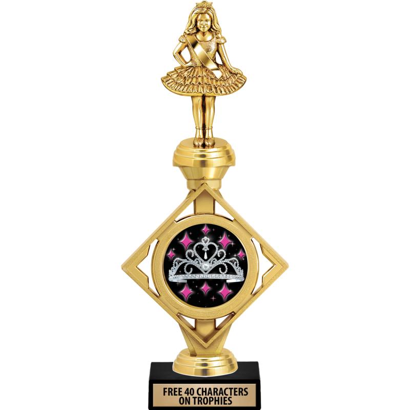 Sample Pageant Thropy Pageant Trophies | Pageant Medals | Pageant Plaques and Awards