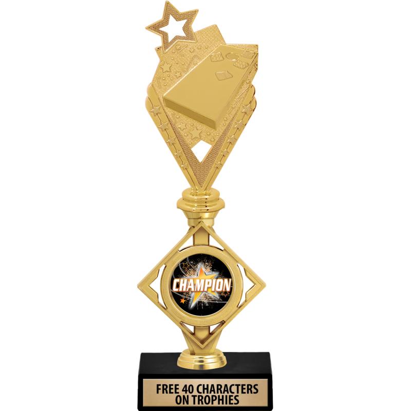 Carbuncle Trophy Cornhole Trophies - Crown Awards