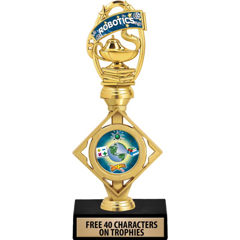 Robotics Ribbon Robotics Trophies | Robotics Medals | Robotics Plaques and Awards