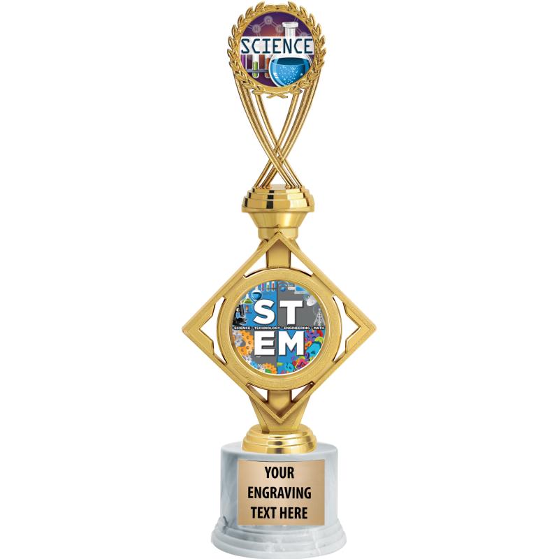 Science Trophy Custom Science Trophies - Crown Awards