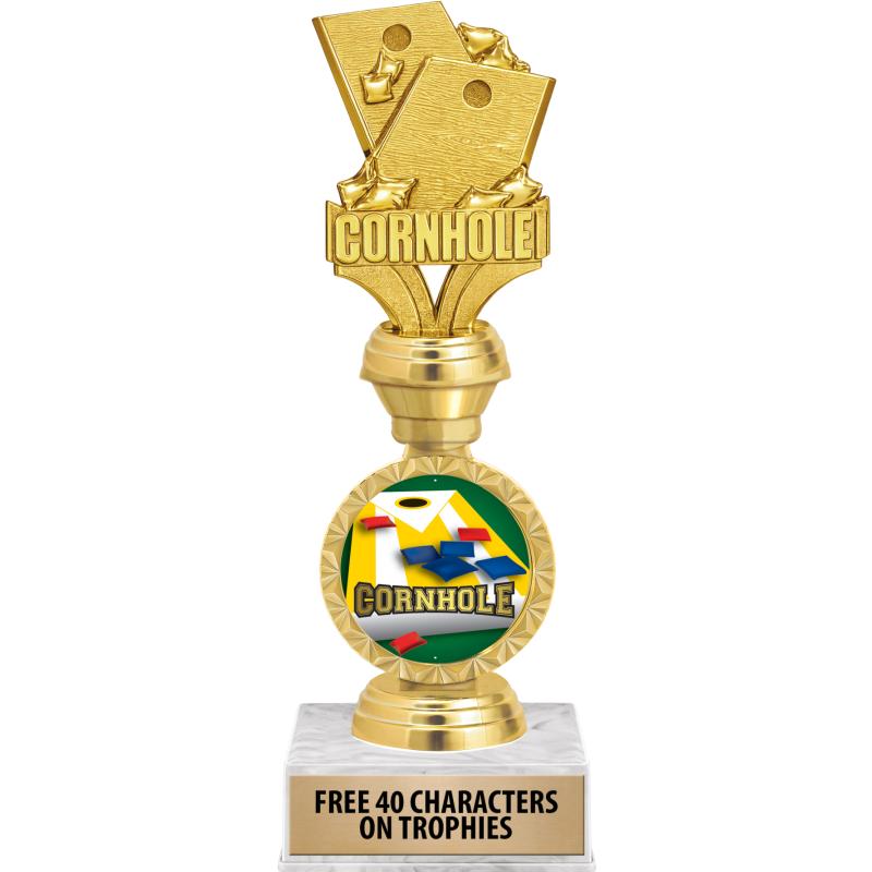Carbuncle Trophy Cornhole Trophies - Crown Awards