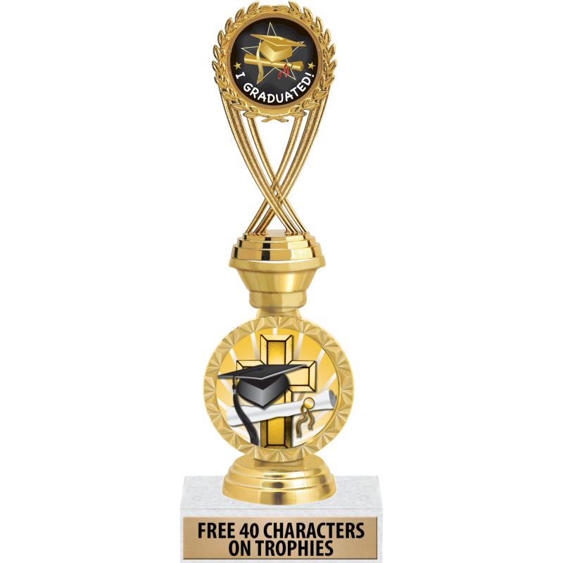 Graduation Trophy Example Graduation Trophies - Crown Awards