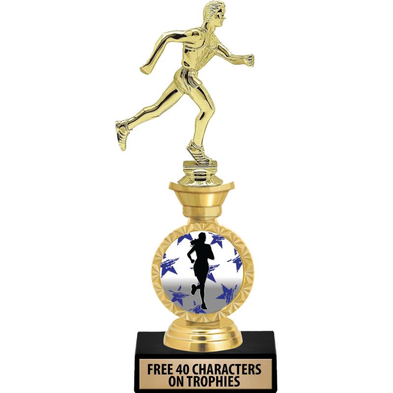 Runing Trophy Running Trophies - Crown Awards