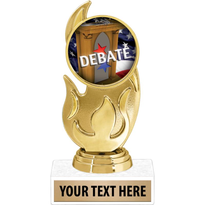 Debating Badge Debate Trophies - Debate Medals - Debate Plaques and Awards
