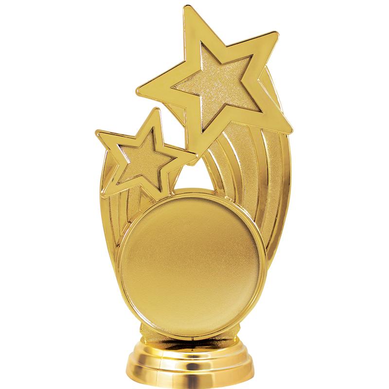 volleyball trophy shiny gold economy award 