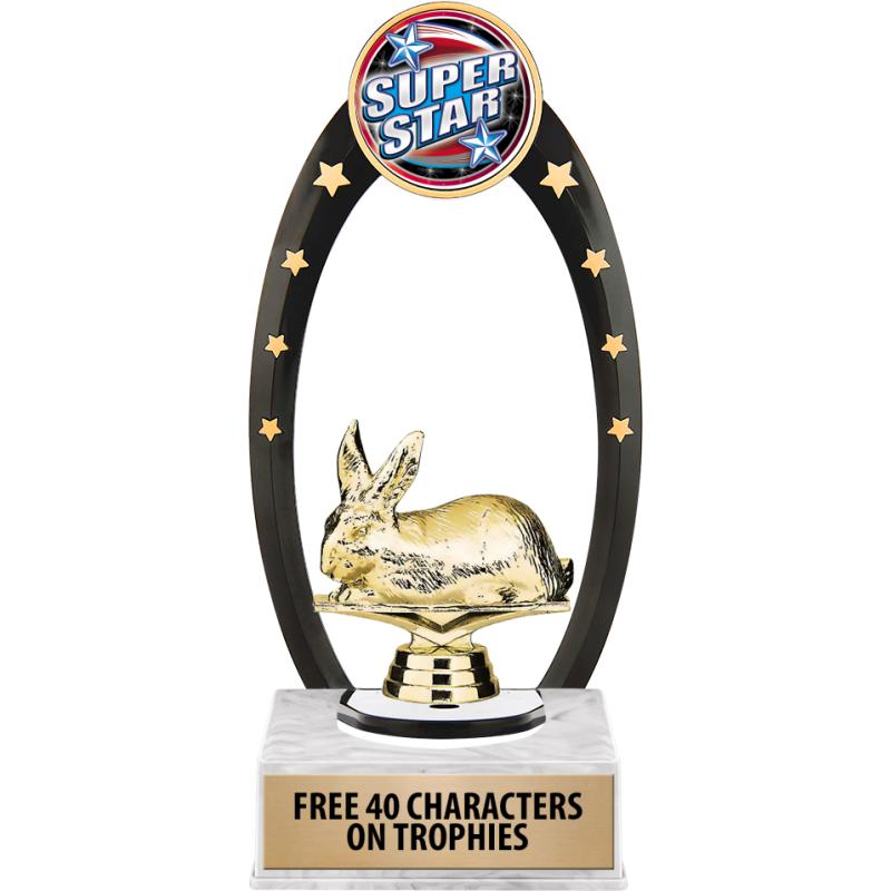 Rabbits Trophies - Crown Awards