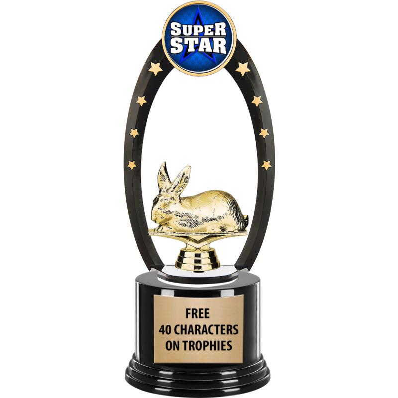 Rabbit Trophies | Rabbit Medals | Rabbit Plaques and Awards
