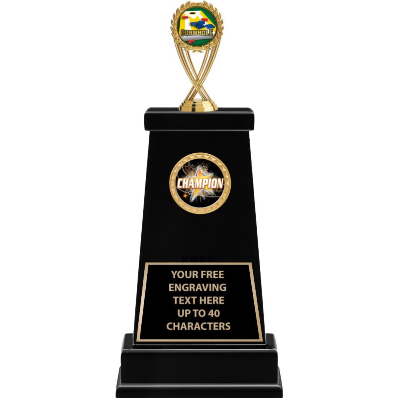 Carbuncle Trophy Cornhole Trophies - Cornhole Medals - Cornhole Plaques and Awards