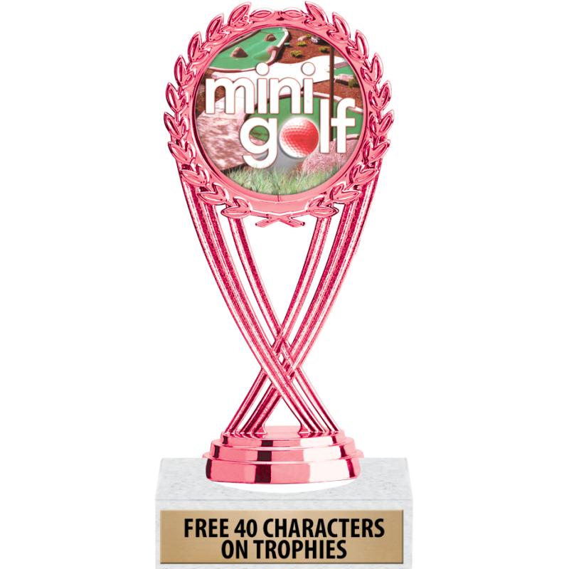 Mini Loop Trophy Mini Golf Trophies | Mini Golf Medals | Mini Golf Plaques and Awards