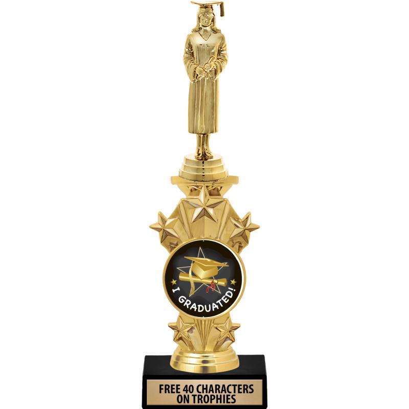 Graduation Trophy Example Graduation Trophies - Crown Awards