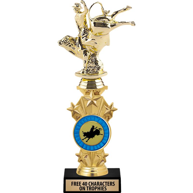 Pro Rodeo Trophy Rodeo Trophies - Crown Awards