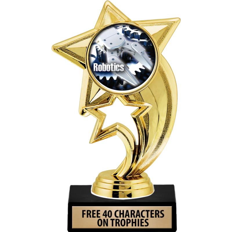 Robotics Ribbon Robotics Trophies | Robotics Medals | Robotics Plaques and Awards