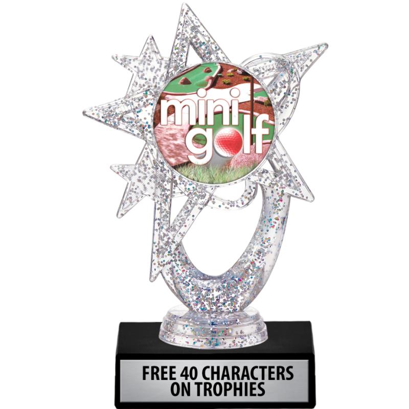 Mini Loop Trophy Mini Golf Trophies | Mini Golf Medals | Mini Golf Plaques and Awards