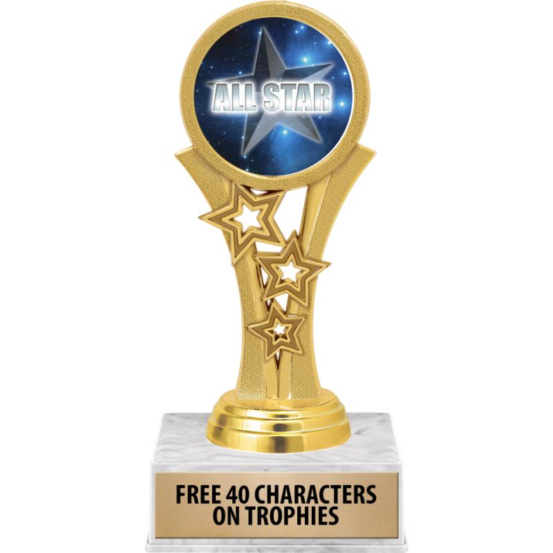 All Star Trophies Crown Awards