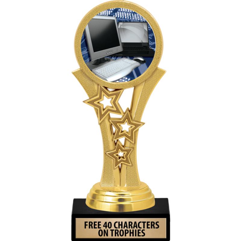 Computer Trophies - Computer Medals - Computer Plaques and Awards