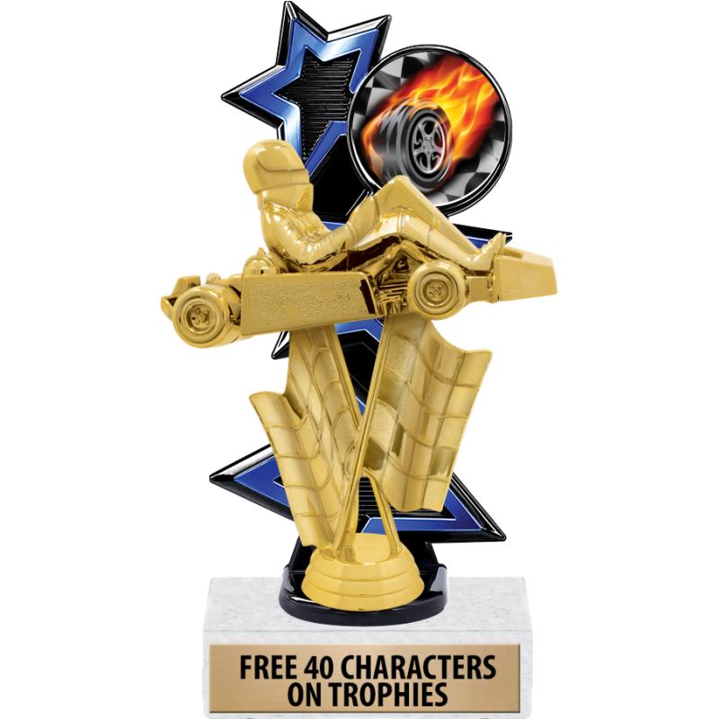 Auto Racing Trophy Statues Auto Trophies - Auto Medals - Auto Plaques and Awards