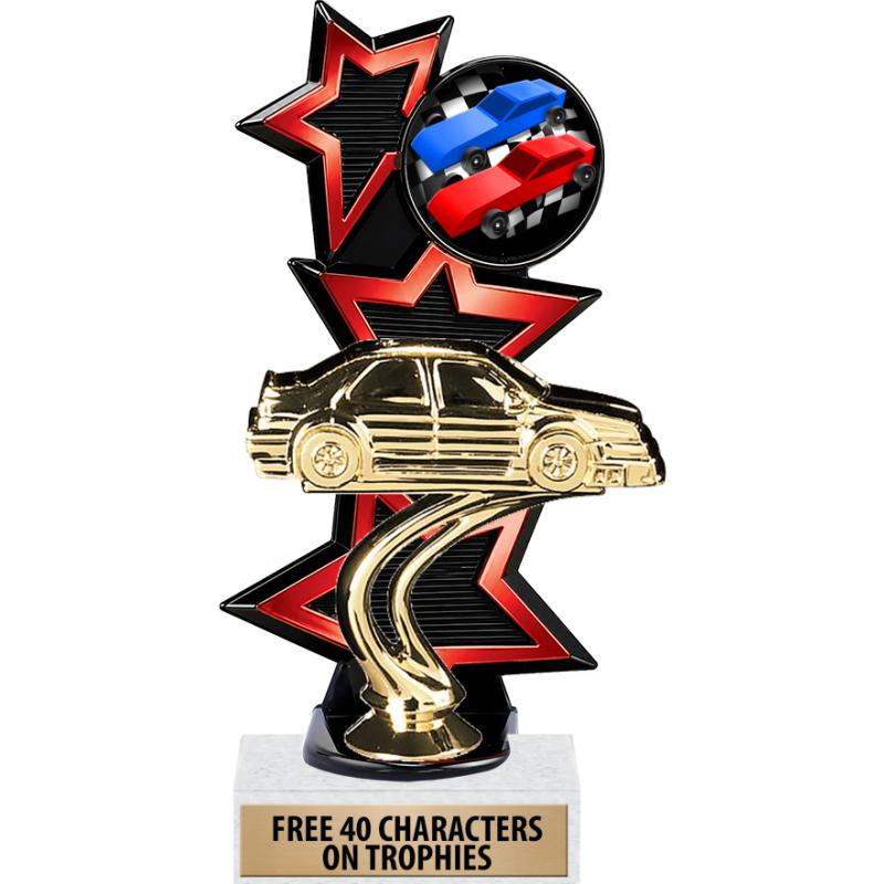 Auto Racing Trophy Statues Auto Trophies | Auto Medals | Auto Plaques and Awards