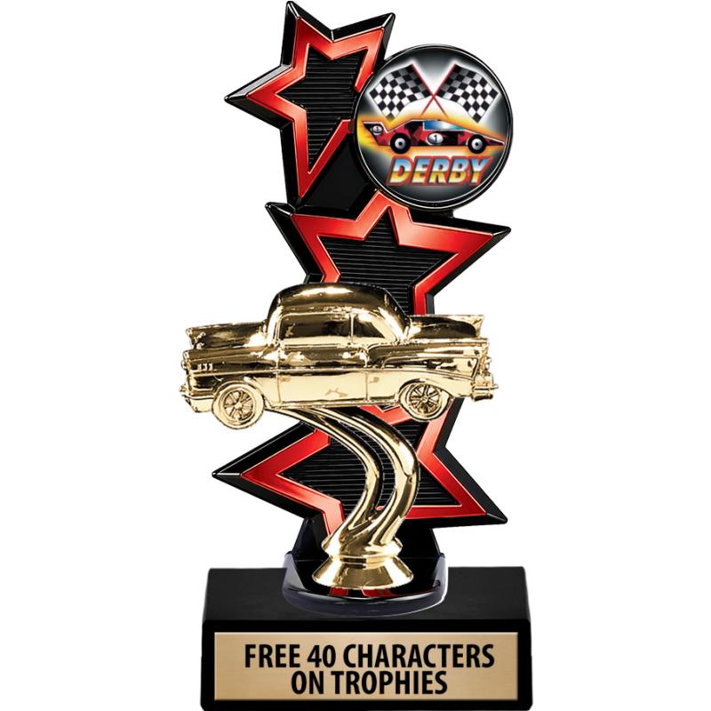 Auto Racing Trophy Statues Auto Trophies | Auto Medals | Auto Plaques and Awards