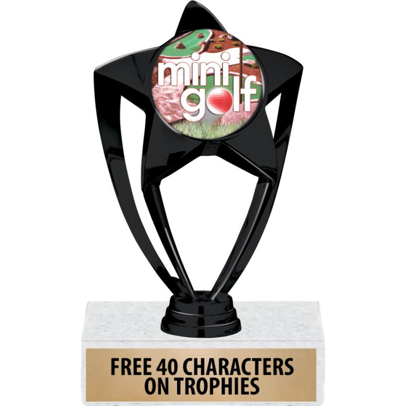 Mini Loop Trophy Mini Golf Trophies - Crown Awards