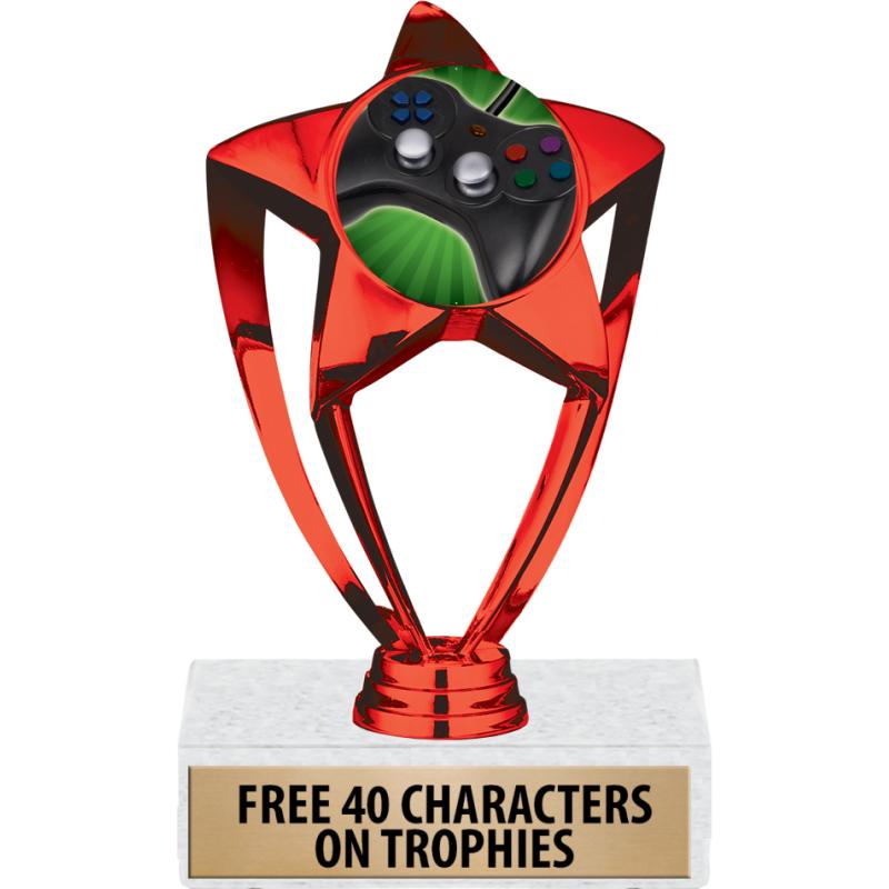 Video Games Trophies Crown Awards