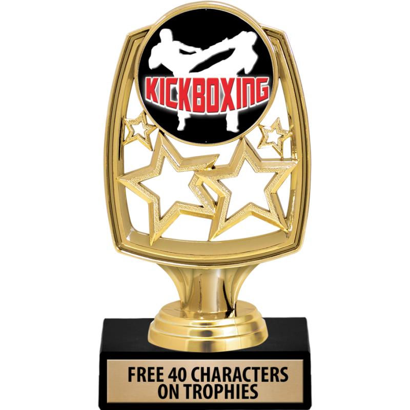 Kickboxing Raffle Kickboxing Trophies - Kickboxing Medals - Kickboxing Plaques and Awards