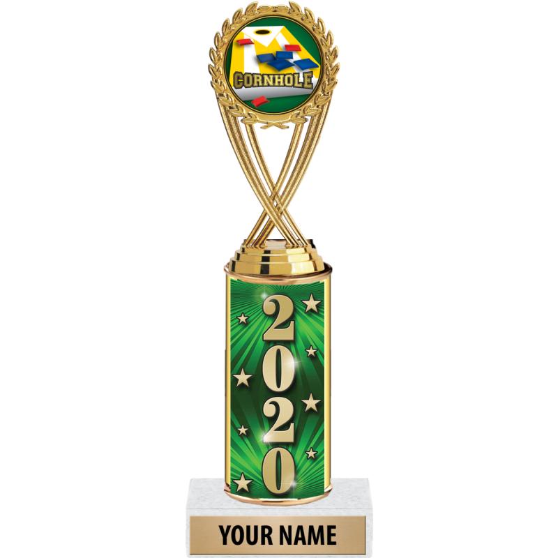Carbuncle Trophy Cornhole Trophies - Crown Awards