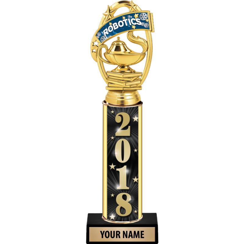Robotics Ribbon Robotics Trophies - Robotics Medals - Robotics Plaques and Awards