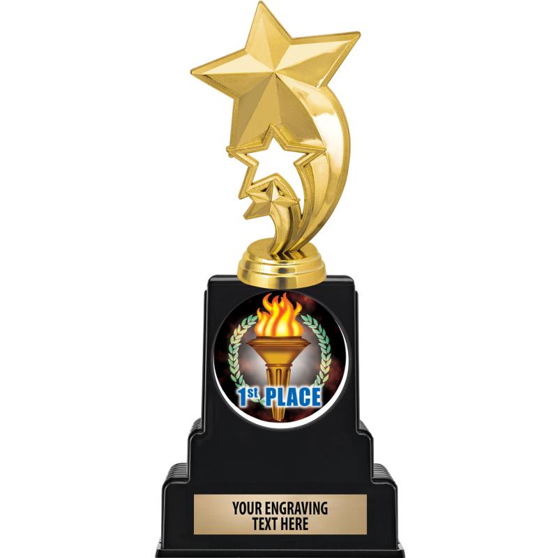 Video Games Trophies Crown Awards