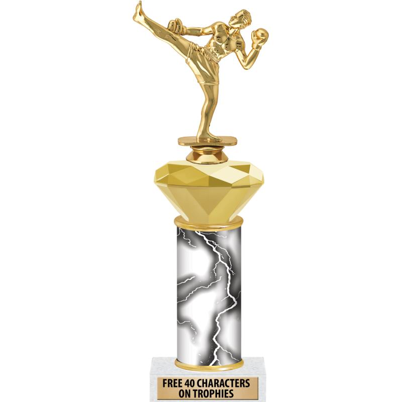 Boxing Abstract Trophy Boxing Trophies – Crown Awards