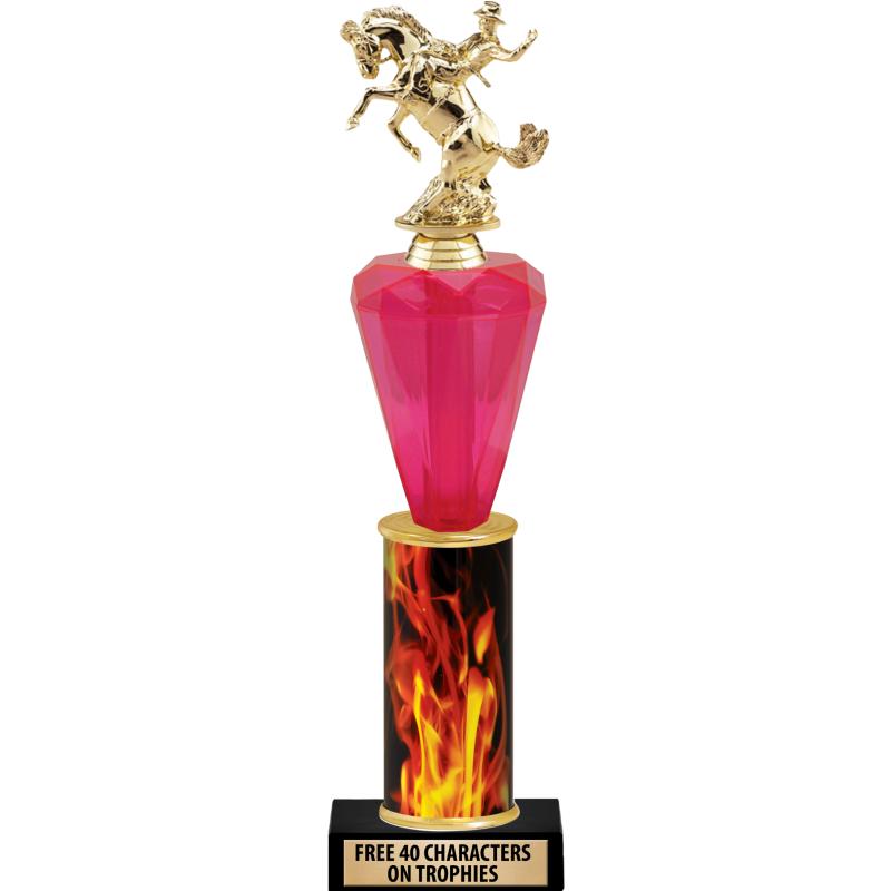 Pro Rodeo Trophy Rodeo Trophies - Crown Awards