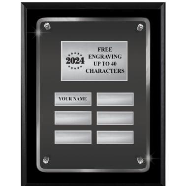 Floating Frame Plaque Corporate Plaques | Floating Acrylic Perpetual Plaques