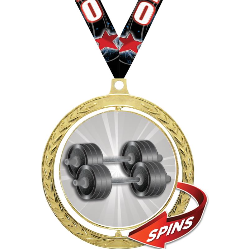 Powerlifting Medals - Crown Awards