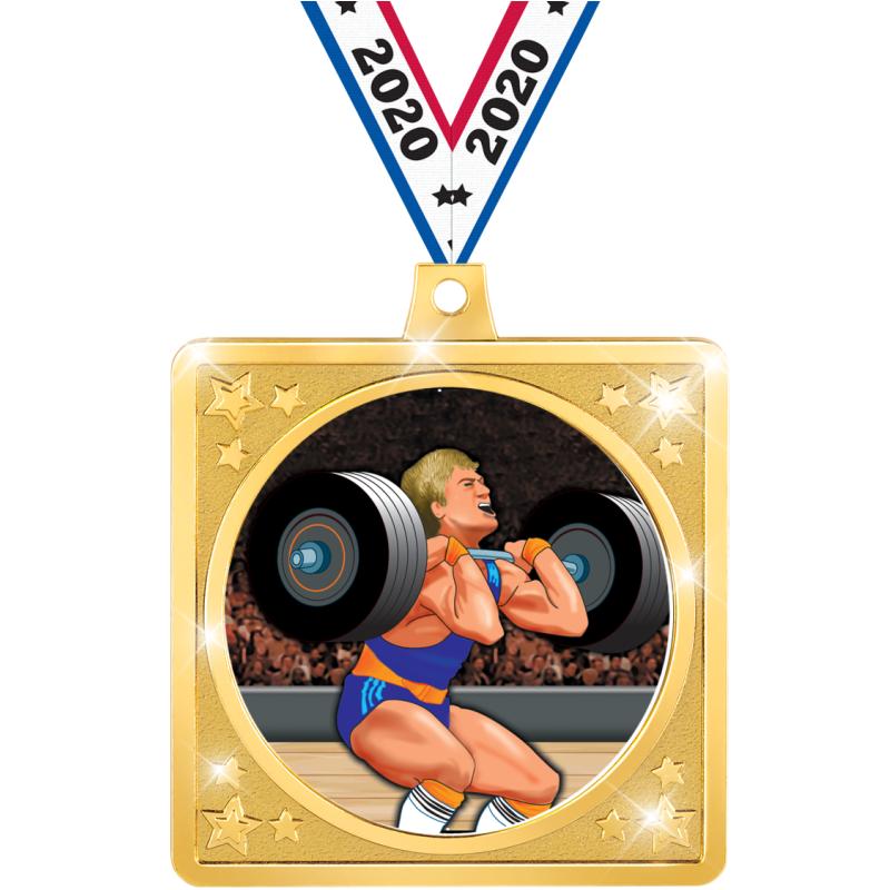 Powerlifting Medals - Crown Awards