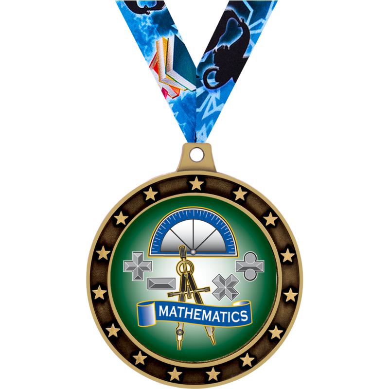 Math Trophies | Math Medals | Math Plaques and Awards