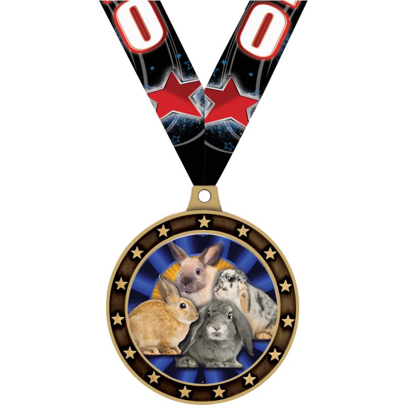 Rabbits Medals - Crown Awards